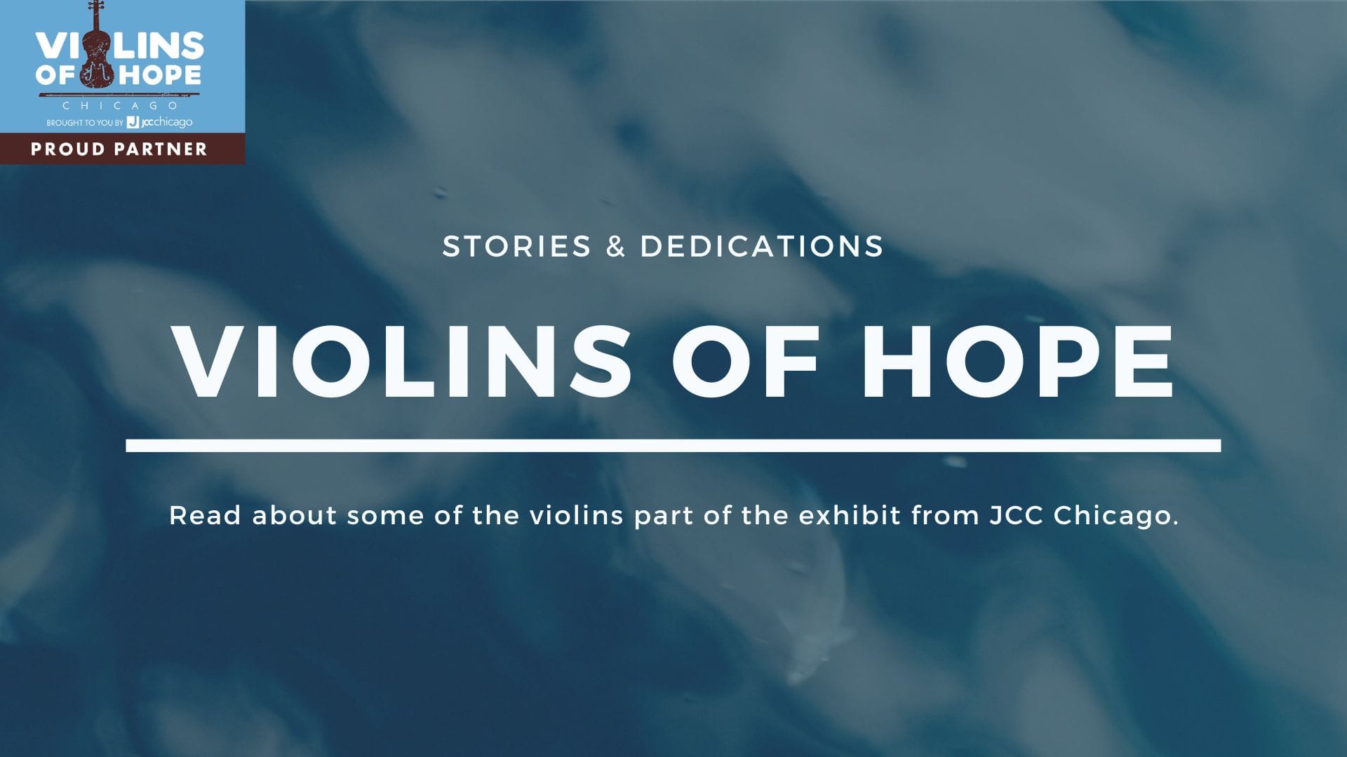 Violins of Hope Joliet Public Library