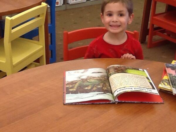 reading books