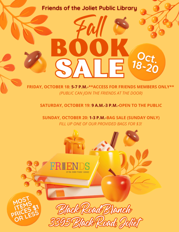 book sale flyer