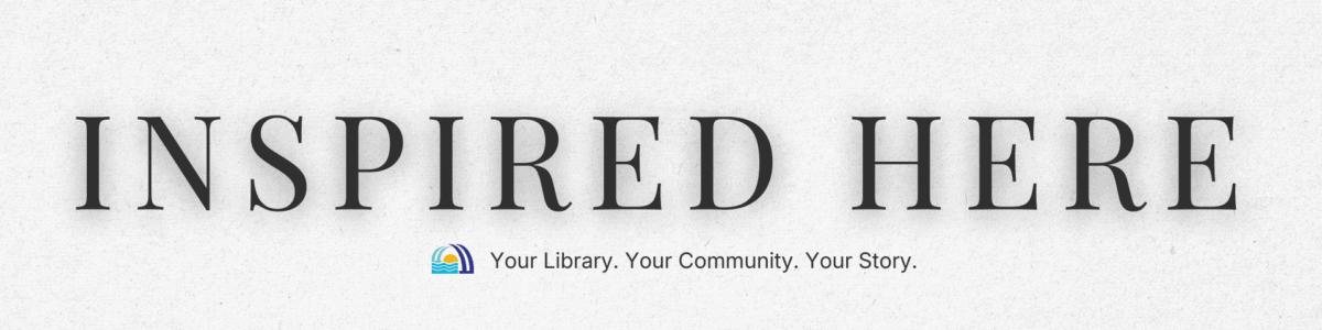 inspired here with black and white background