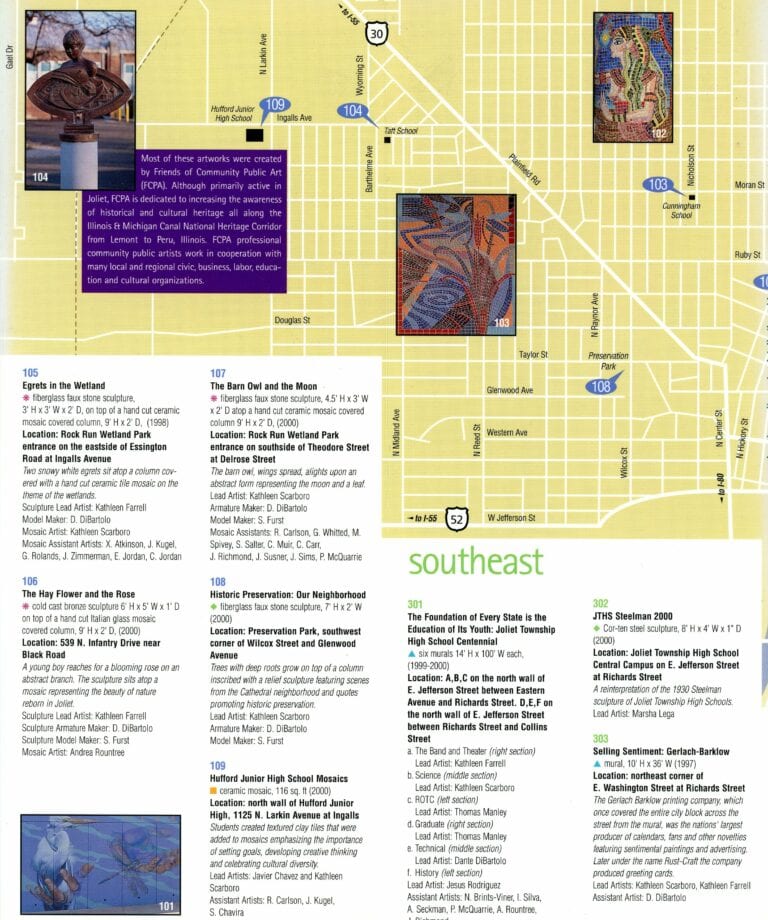 Joliet Public Art Brochure- Pg.5&6