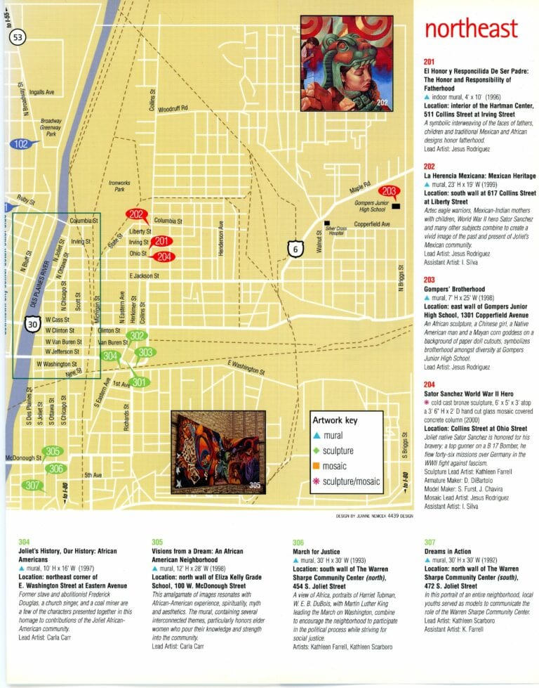 Joliet Public Art Brochure- Pg.6&7