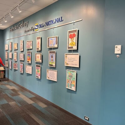 youth art wall